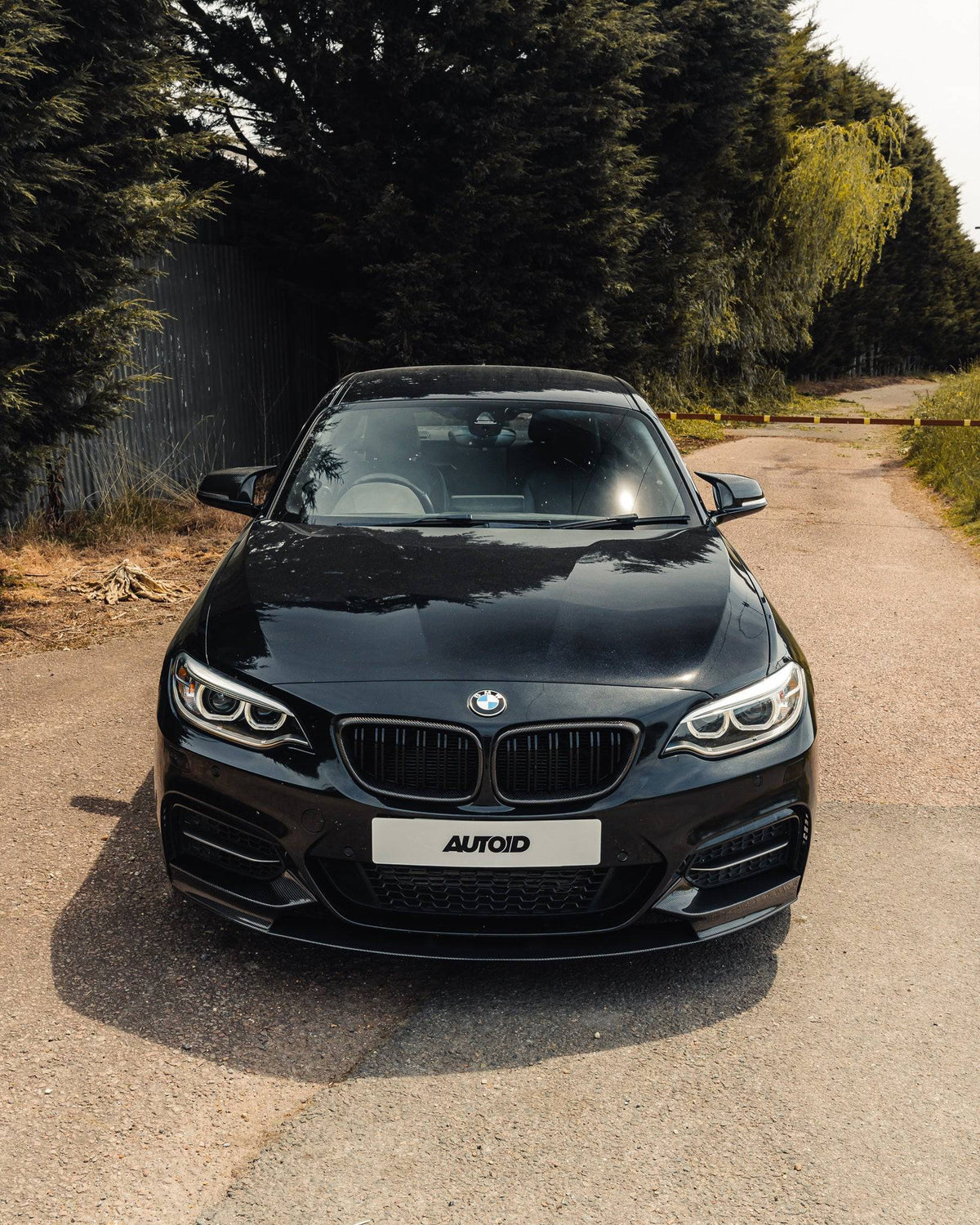 F22 BMW 2 Series Carbon Fibre Body Kit - Front Splitter Rear Diffuser Spoiler Grilles Mirror Covers
