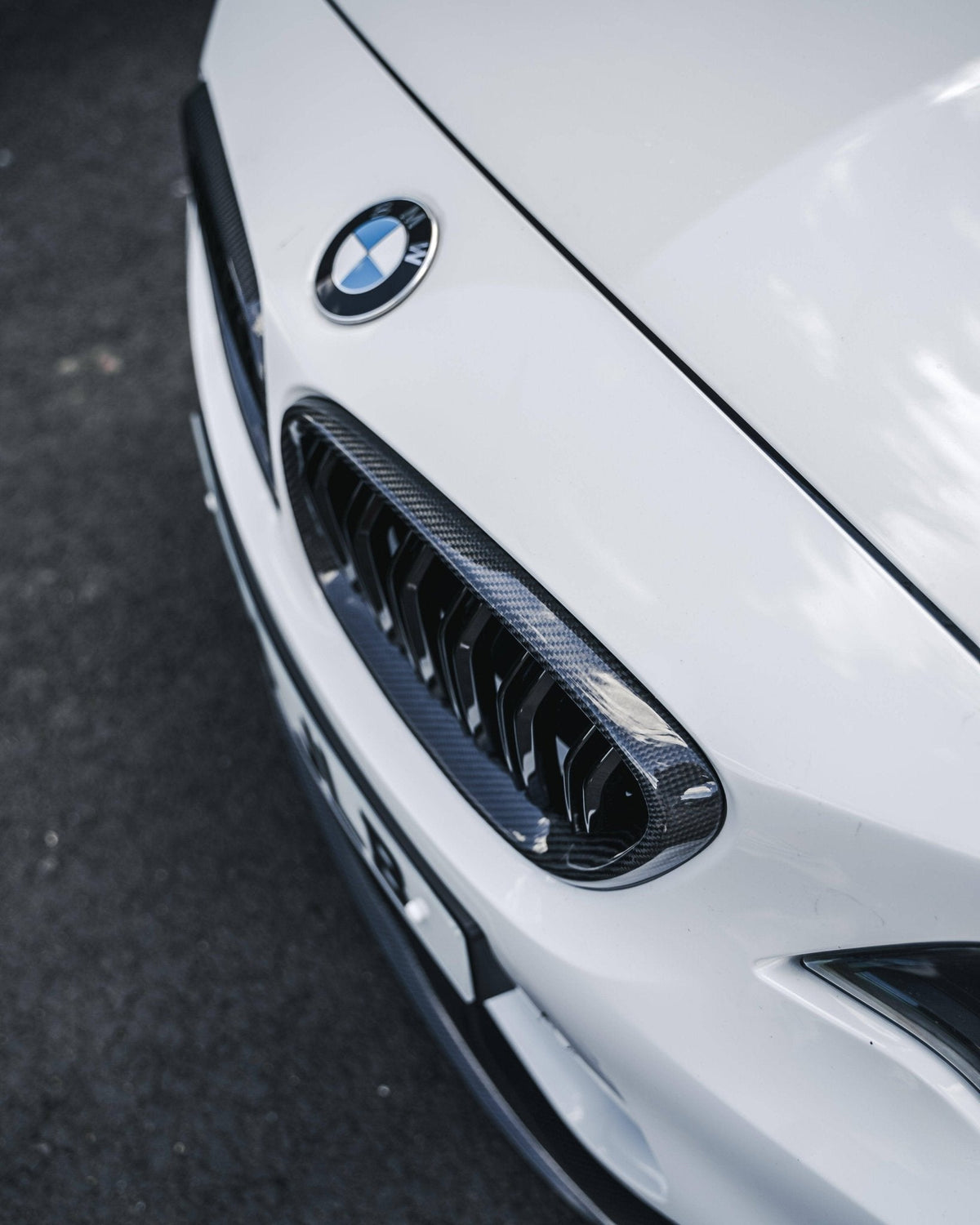 F22 BMW 2 Series Carbon Fibre Body Kit - Front Splitter Rear Diffuser Spoiler Grilles Mirror Covers