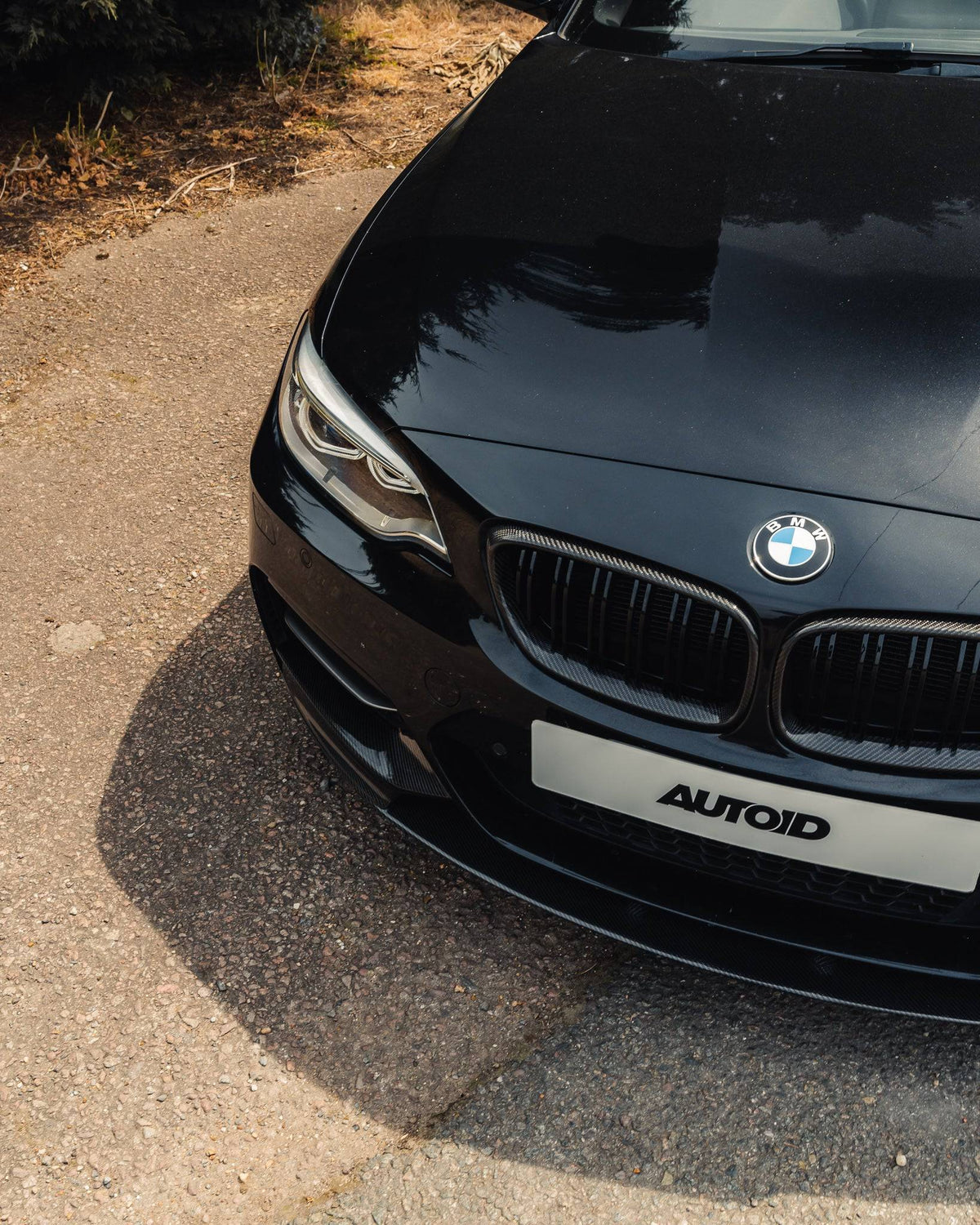 F22 BMW 2 Series Carbon Fibre Body Kit - Front Splitter Rear Diffuser Spoiler Grilles Mirror Covers
