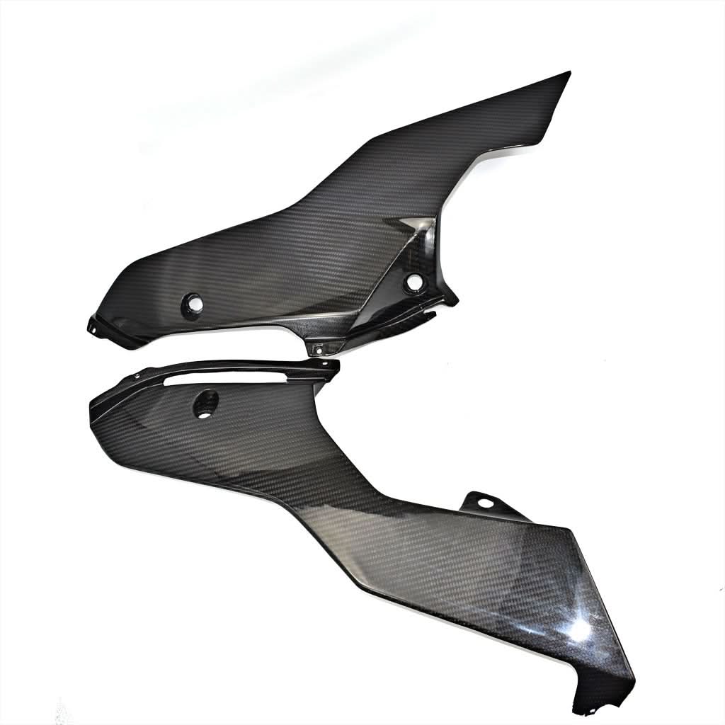 Yamaha R6 2017-2022 carbon belly pan - pre-preg