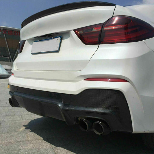 BMW F26 X4 M Sport 2015-present carbon fibre rear diffuser