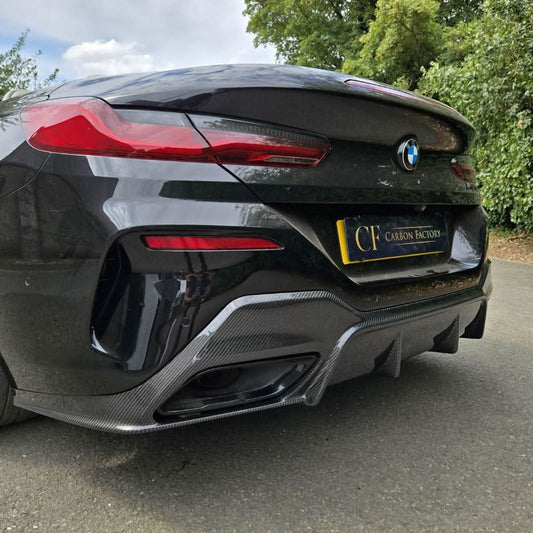 BMW G14 G15 8 Series M Sport 3D Carbon Rear Diffuser
