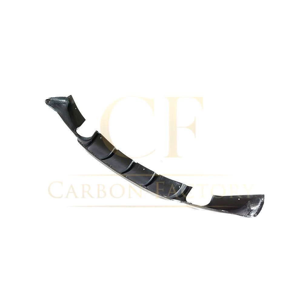 BMW F32 F33 F36 4 Series carbon fibre rear diffuser, dual exhaust cutout