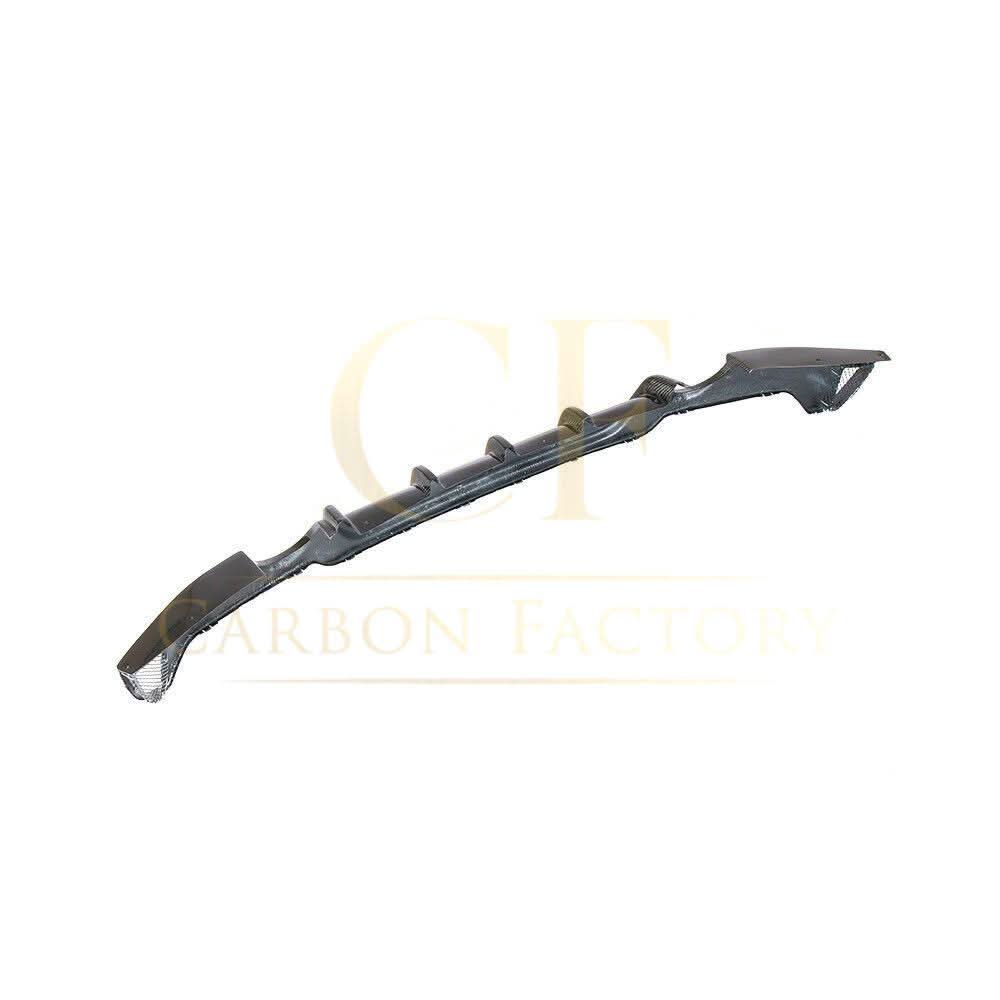 BMW F32 F33 F36 4 Series carbon fibre rear diffuser, dual exhaust cutout