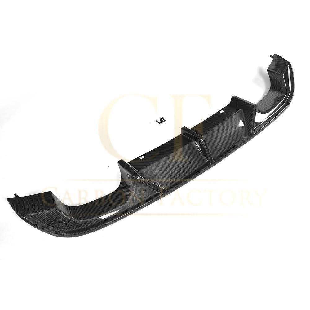 VW Golf MK7 R 2014-2017 V-style carbon fibre rear diffuser