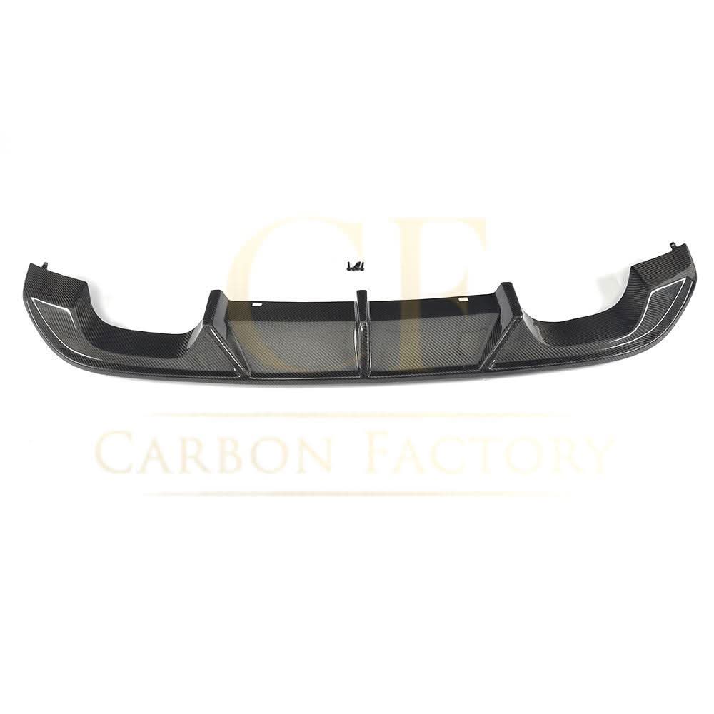 VW Golf MK7 R 2014-2017 V-style carbon fibre rear diffuser