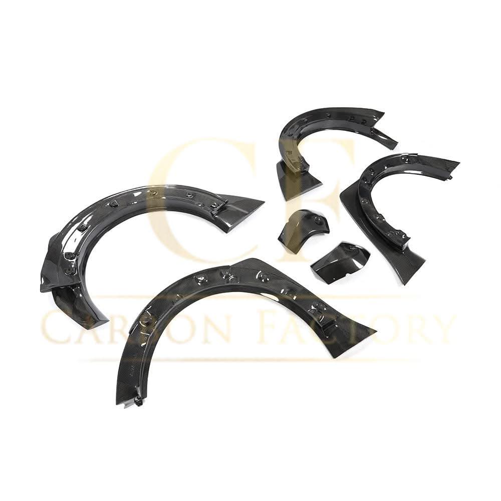 F55 F56 Mini Cooper S JCW Carbon Fibre Wheel Arch Flares (2014-2018)