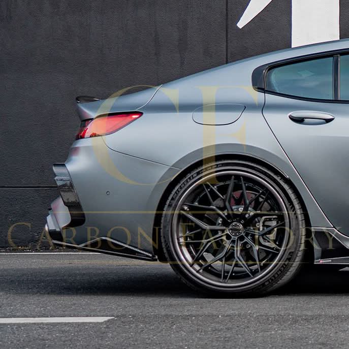 BMW F91 F92 M8 SQ Style Pre-Preg Carbon Fibre Rear Trims