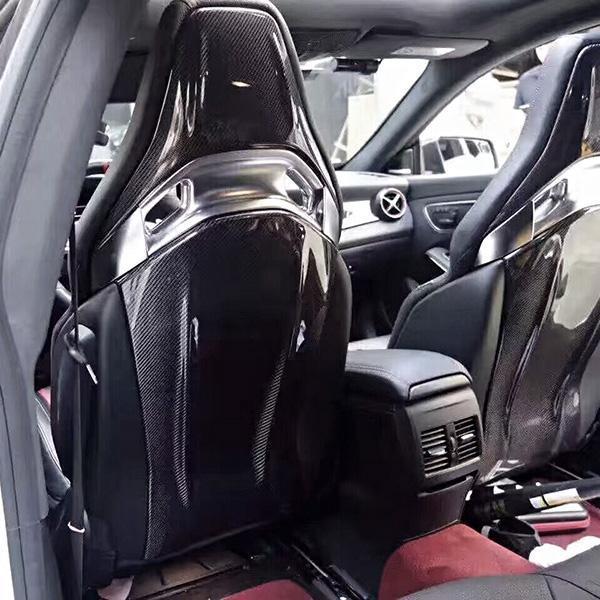 W176 A45, X117 CLA45, X156 GLA45 carbon fibre seat covers (set of 2)