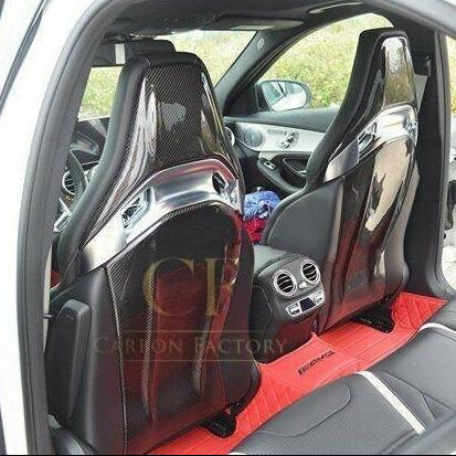 W176 A45, X117 CLA45, X156 GLA45 carbon fibre seat covers (set of 2)