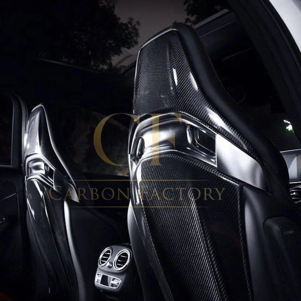 W176 A45, X117 CLA45, X156 GLA45 carbon fibre seat covers (set of 2)