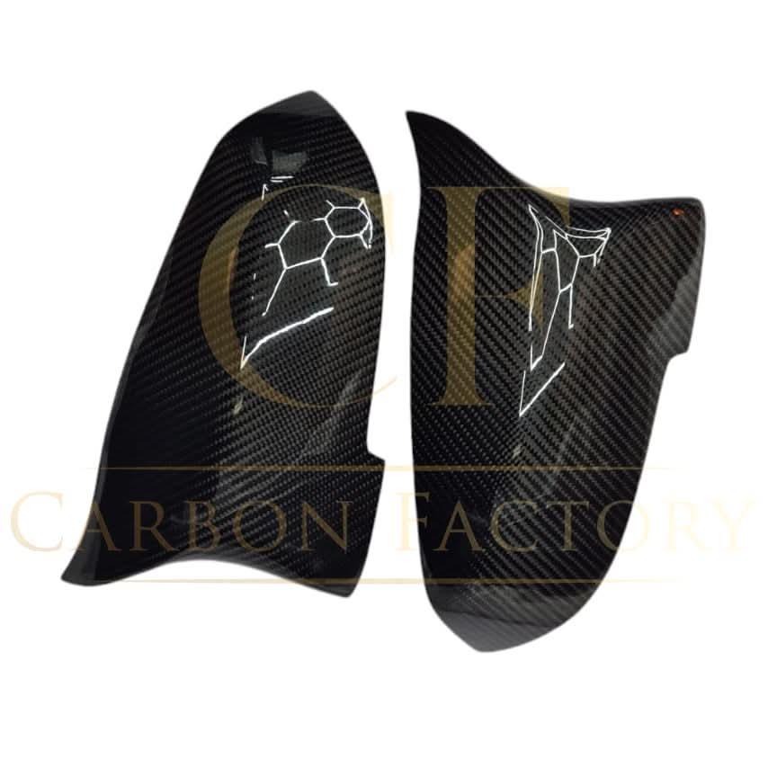 BMW F06 F12 F13 F01 F02 Mirror Covers, MP Style Carbon Fibre