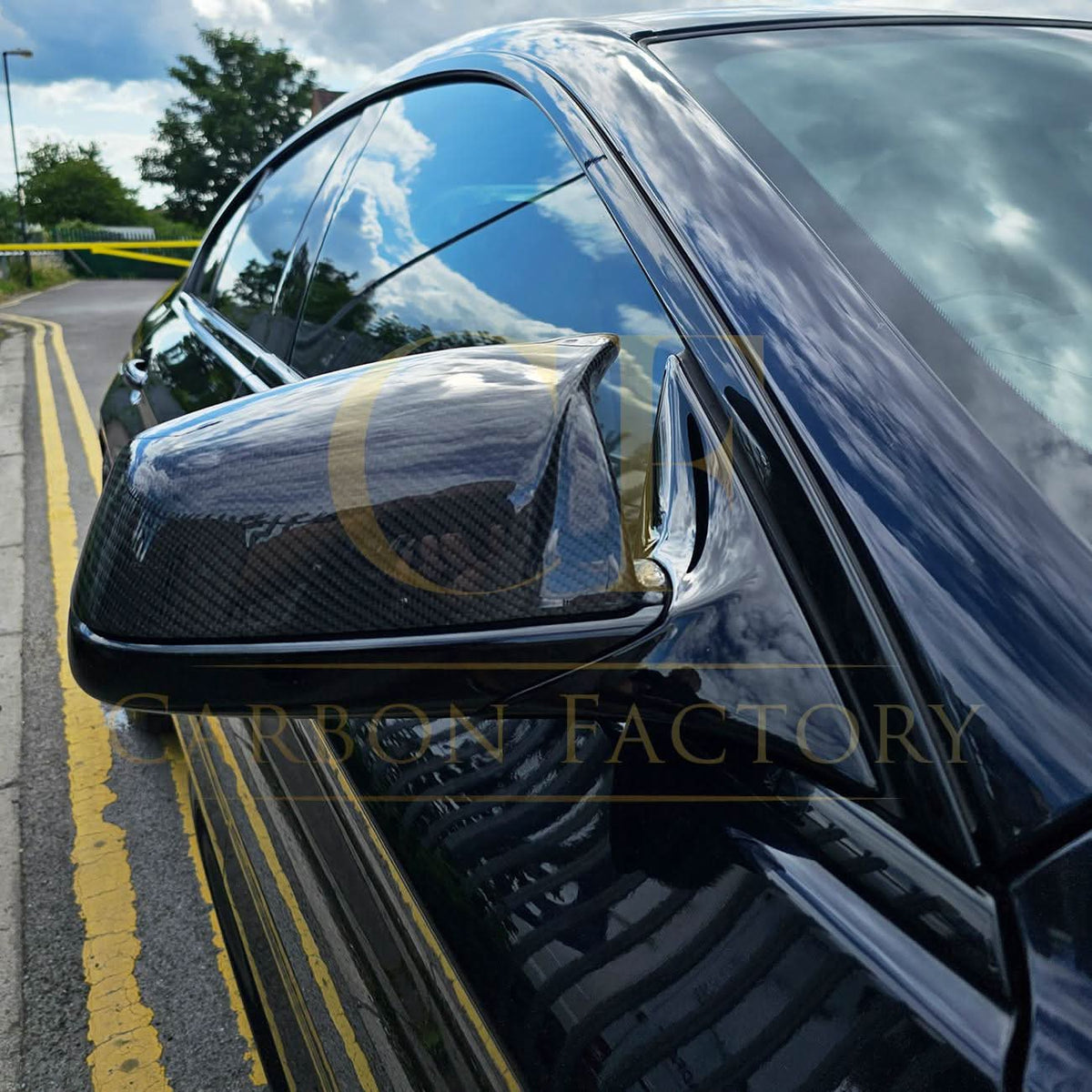 BMW F06 F12 F13 F01 F02 MP Style Carbon Fibre Mirror Covers