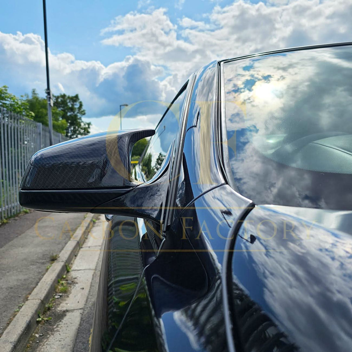 BMW F06 F12 F13 F01 F02 MP Style Carbon Fibre Mirror Covers