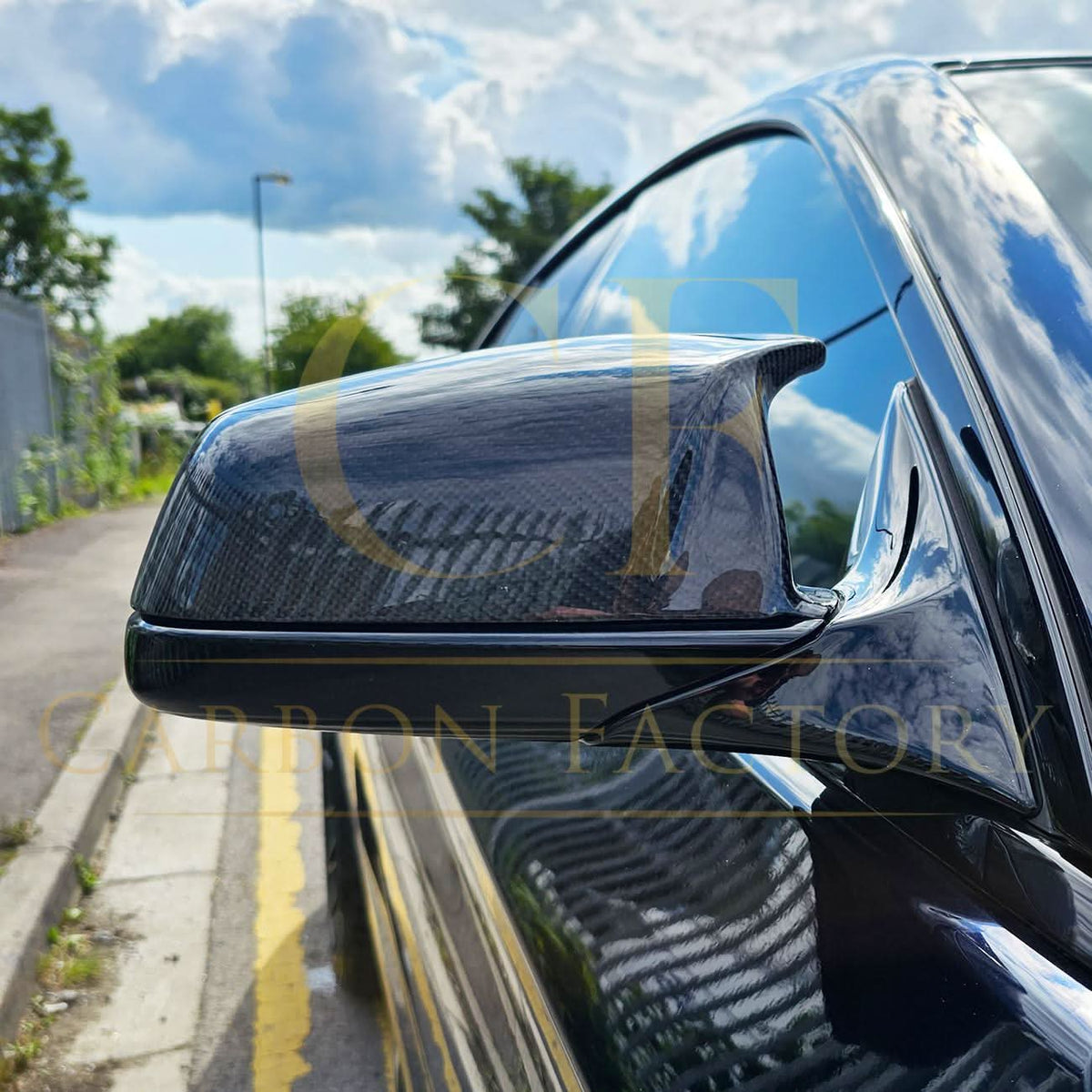 BMW F06 F12 F13 F01 F02 MP Style Carbon Fibre Mirror Covers