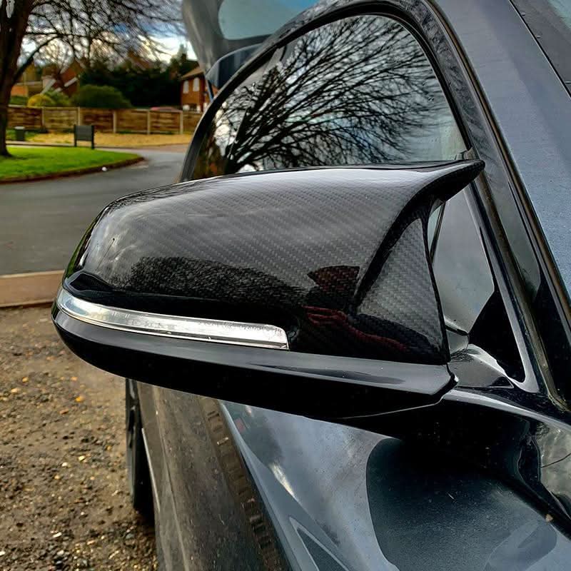 BMW F32 F33 F36 4 Series V Style Carbon Fibre Mirror Covers