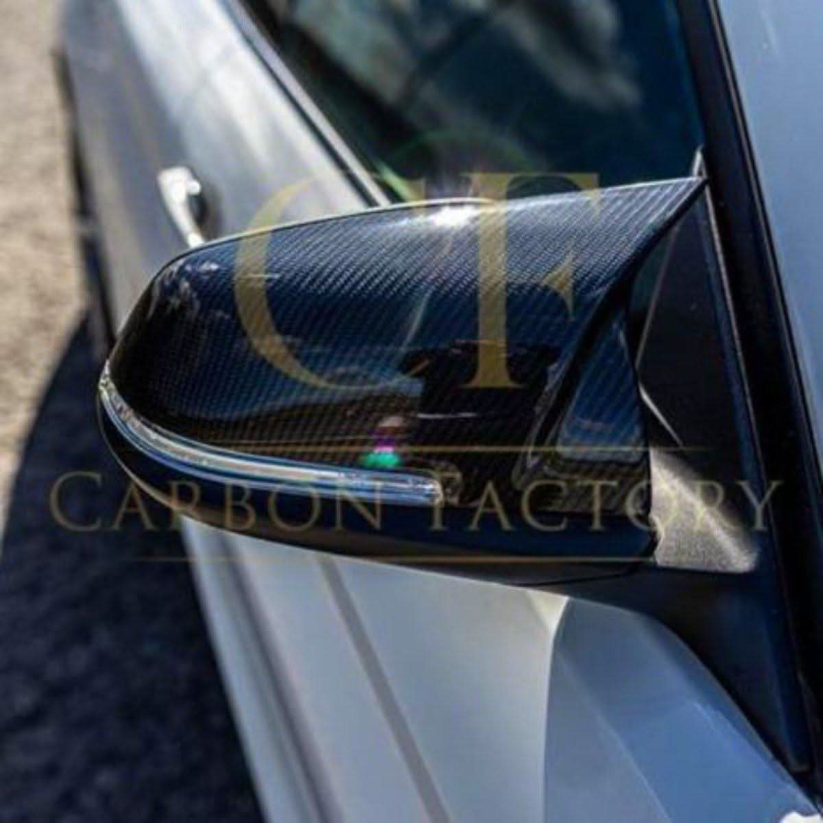 BMW F32 F33 F36 4 Series V Style Carbon Fibre Mirror Covers