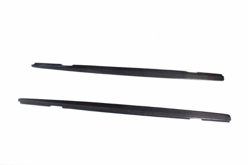 BMW F20 F21 F22 F23 Carbon Fibre Side Skirts - AUTOID 2x2 Weave
