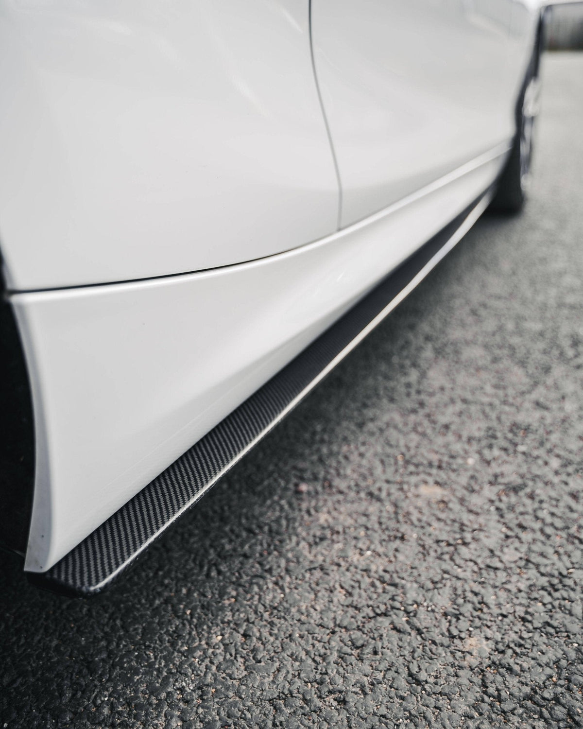 BMW F20 F21 F22 F23 Carbon Fibre Side Skirts - AUTOID 2x2 Weave