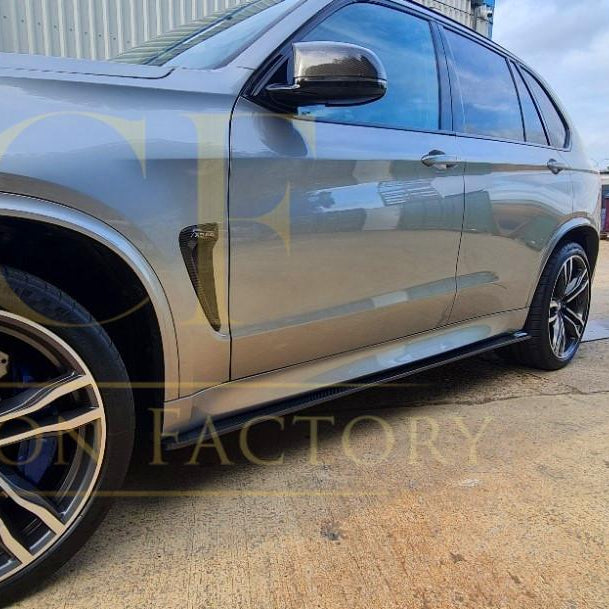 F15 F16 F85 F86 BMW X5 X6 X5M X6M Carbon Side Skirts Cuz-SS-F15