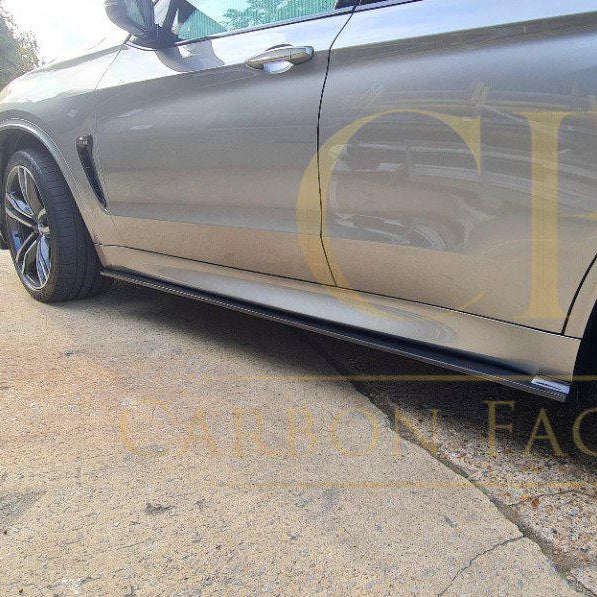 F15 F16 F85 F86 BMW X5 X6 X5M X6M Carbon Side Skirts Cuz-SS-F15