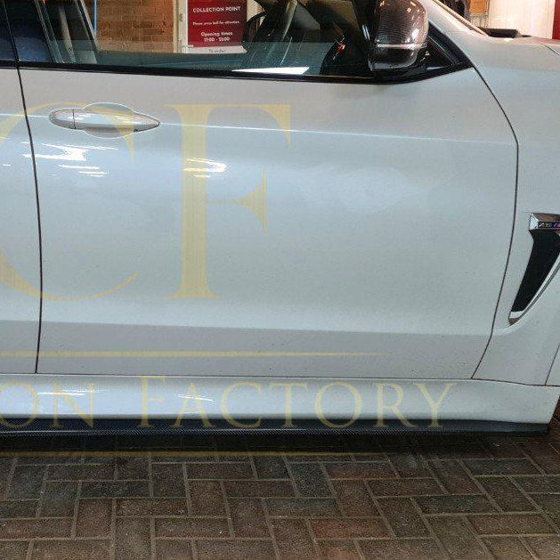 F15 F16 F85 F86 BMW X5 X6 X5M X6M Carbon Side Skirts Cuz-SS-F15