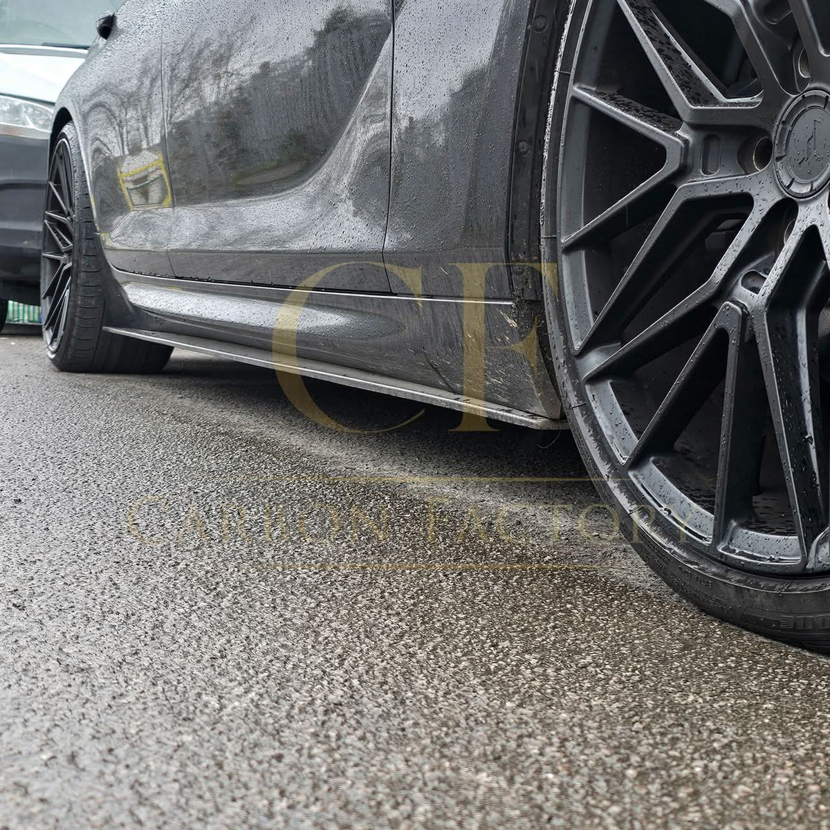 BMW F06 6 Series carbon side skirts, bolt-on fit