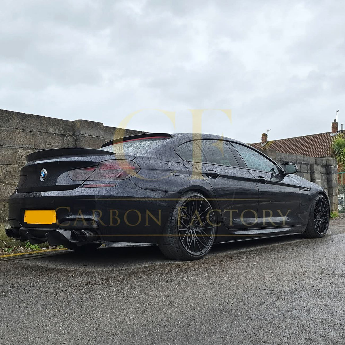 BMW F06 6 Series carbon side skirts, bolt-on fit