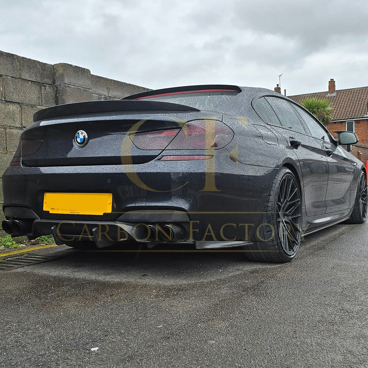 BMW F06 6 Series carbon side skirts, bolt-on fit