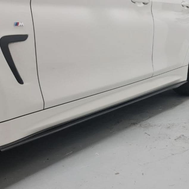 BMW F32 F33 F36 4 Series Carbon Fibre Side Skirts MP Style