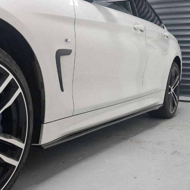 BMW F32 F33 F36 4 Series Carbon Fibre Side Skirts MP Style
