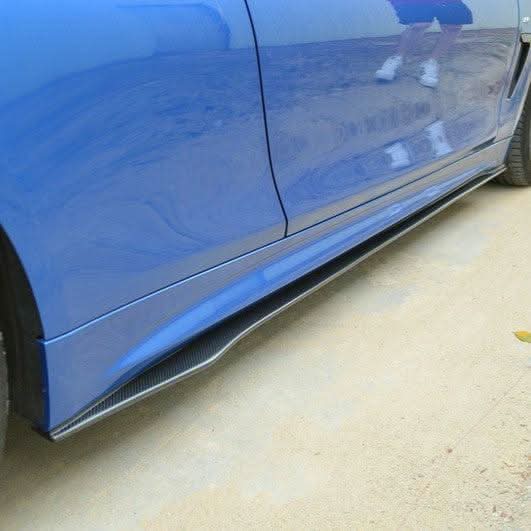 BMW F32 F33 F36 4 Series Carbon Fibre Side Skirts MP Style