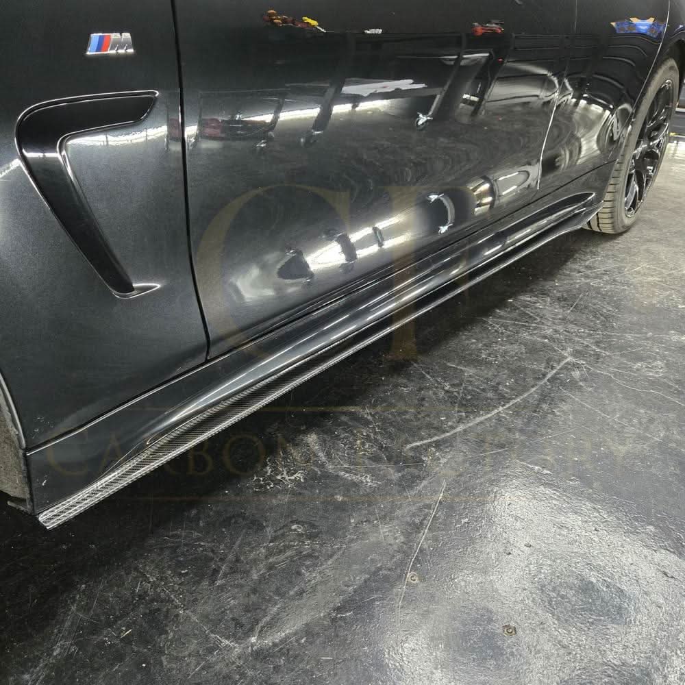 BMW F32 F33 F36 4 Series Carbon Fibre Side Skirts MP Style