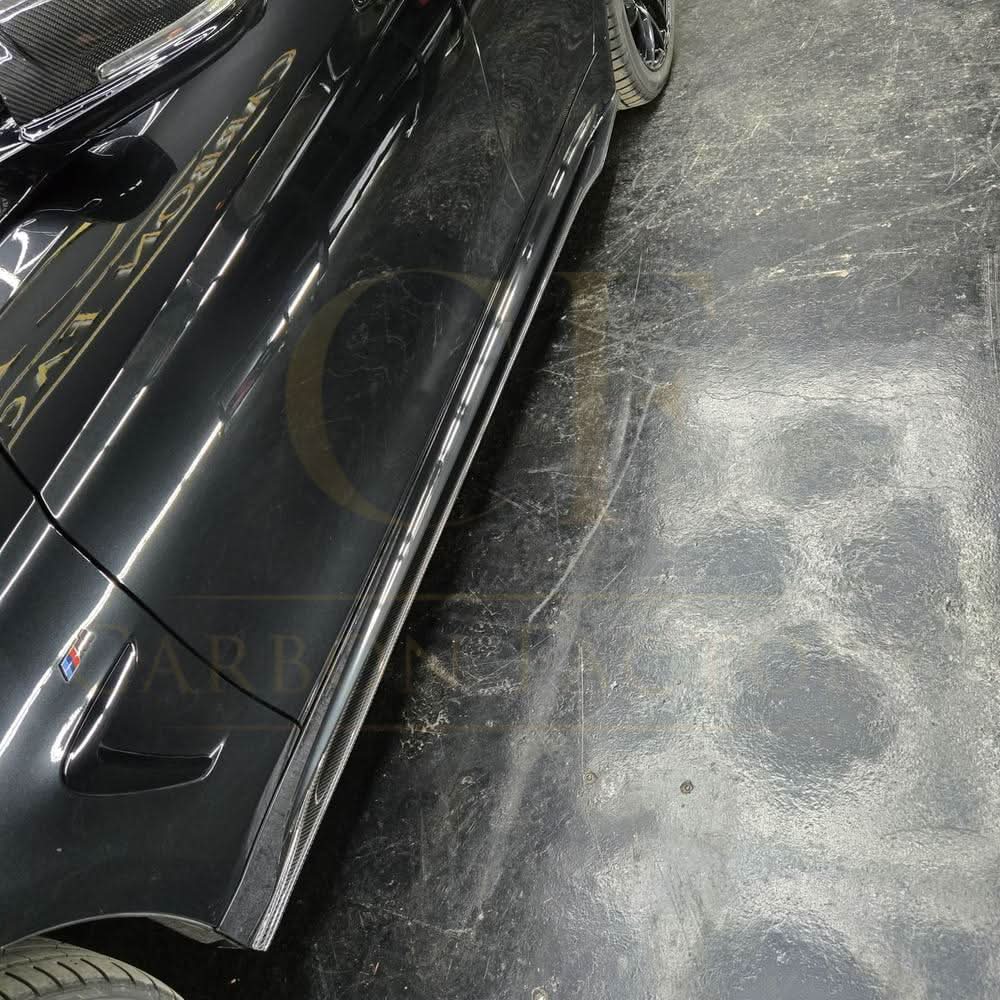 BMW F32 F33 F36 4 Series Carbon Fibre Side Skirts MP Style