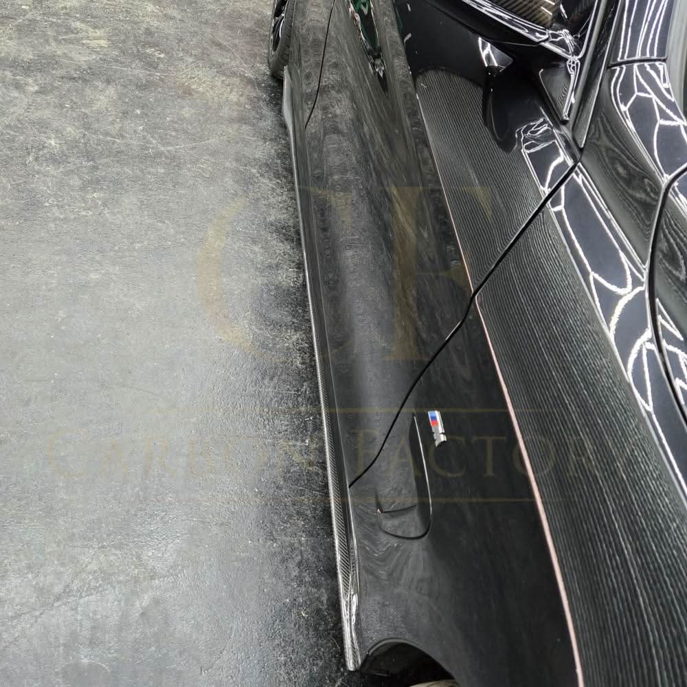 BMW F32 F33 F36 4 Series Carbon Fibre Side Skirts MP Style