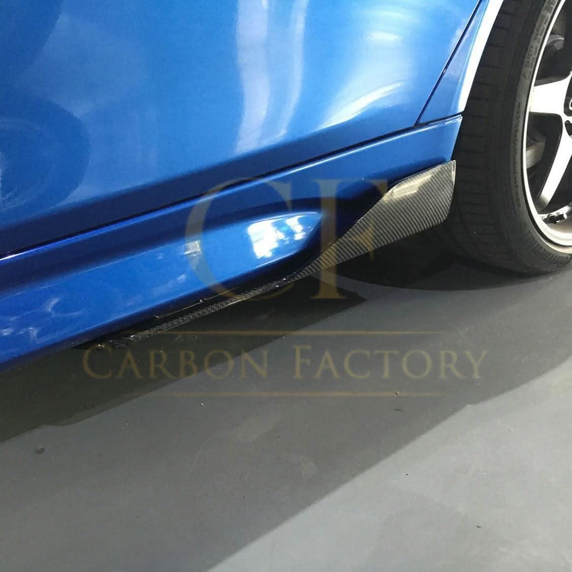 BMW F30 F31 3 Series 13-18 V Style Carbon Fibre Side Skirts