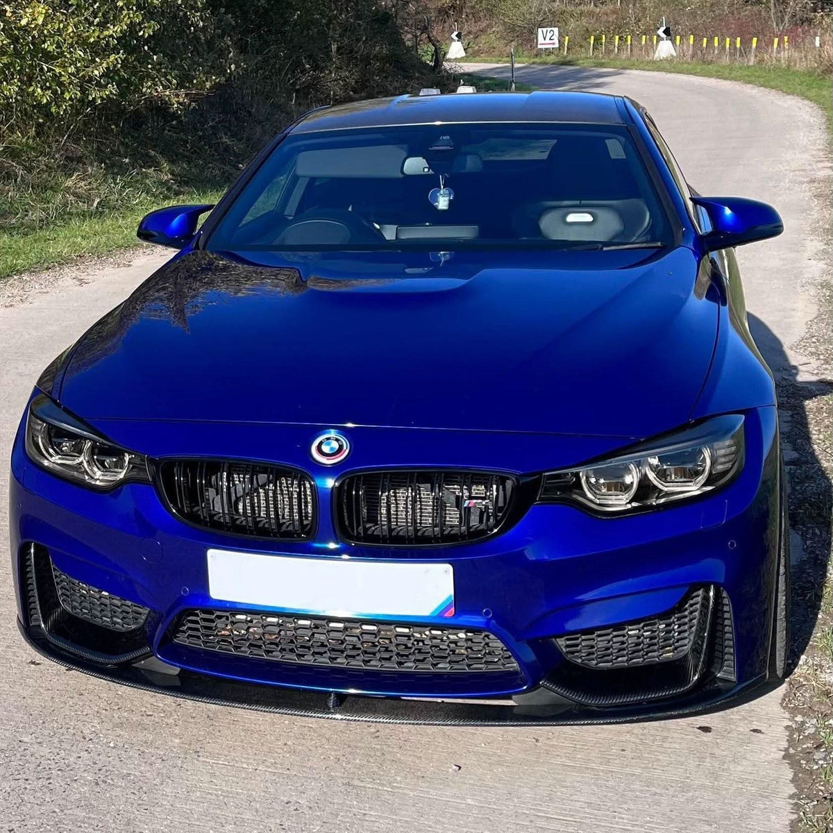 BMW F80 M3 F82 F83 M4 3-Piece MP Style Carbon Fibre Front Splitter