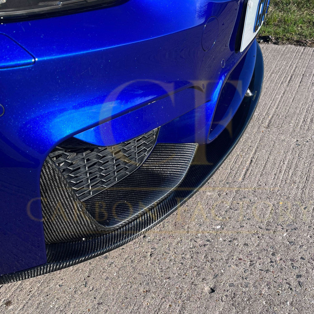 BMW F80 M3 F82 F83 M4 3-Piece MP Style Carbon Fibre Front Splitter