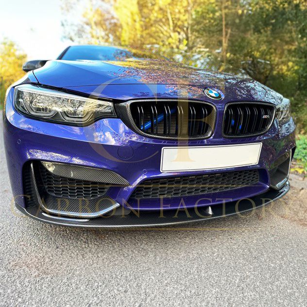 BMW F80 M3 F82 F83 M4 3-Piece MP Style Carbon Fibre Front Splitter