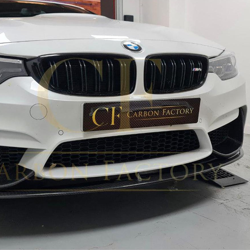 BMW F80 M3 F82 F83 M4 3-Piece MP Style Carbon Fibre Front Splitter
