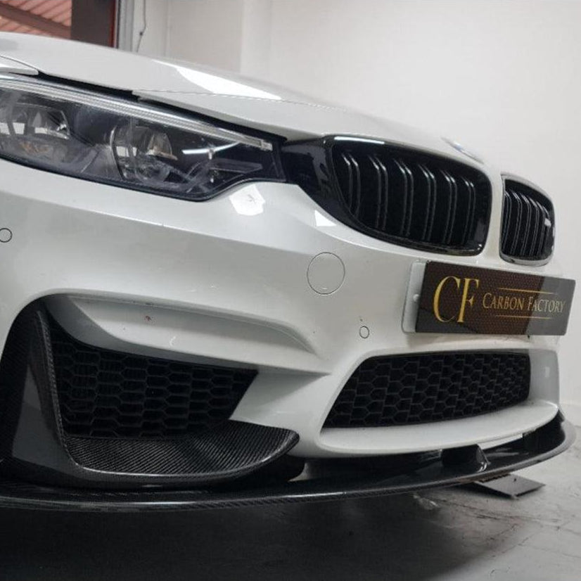 BMW F80 M3 F82 F83 M4 3-Piece MP Style Carbon Fibre Front Splitter