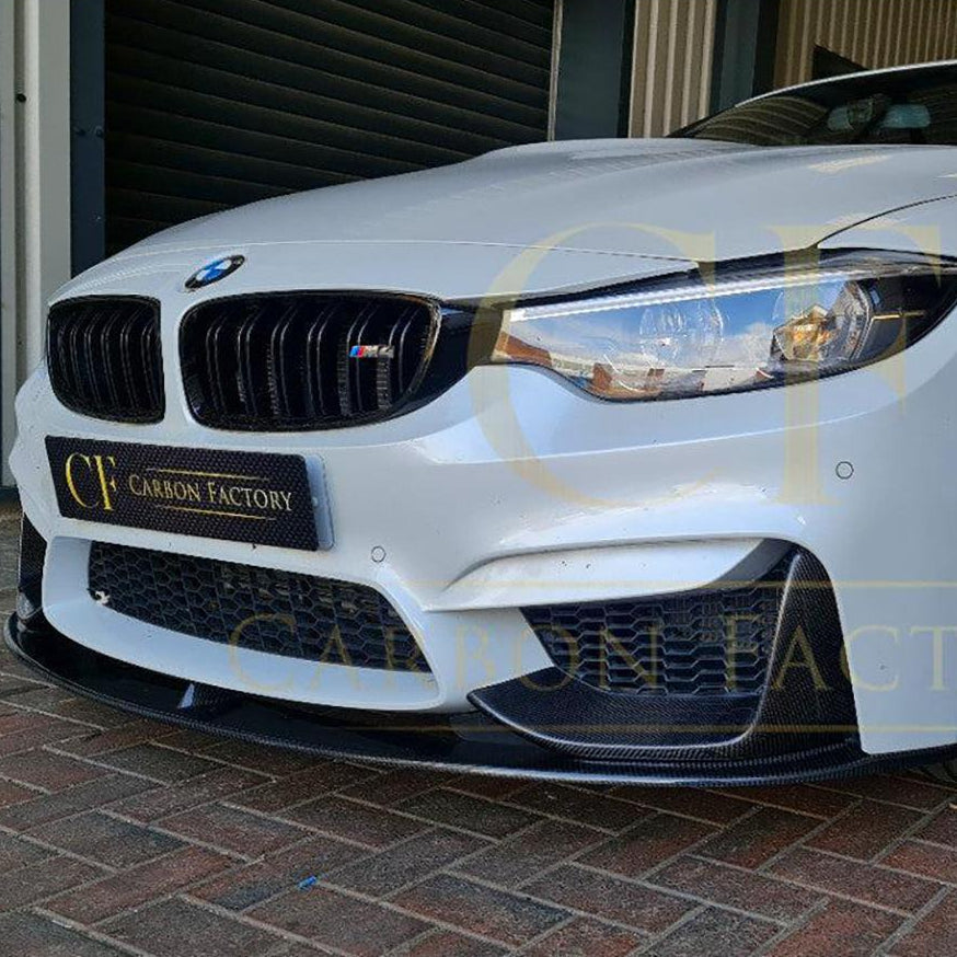 BMW F80 M3 F82 F83 M4 3-Piece MP Style Carbon Fibre Front Splitter