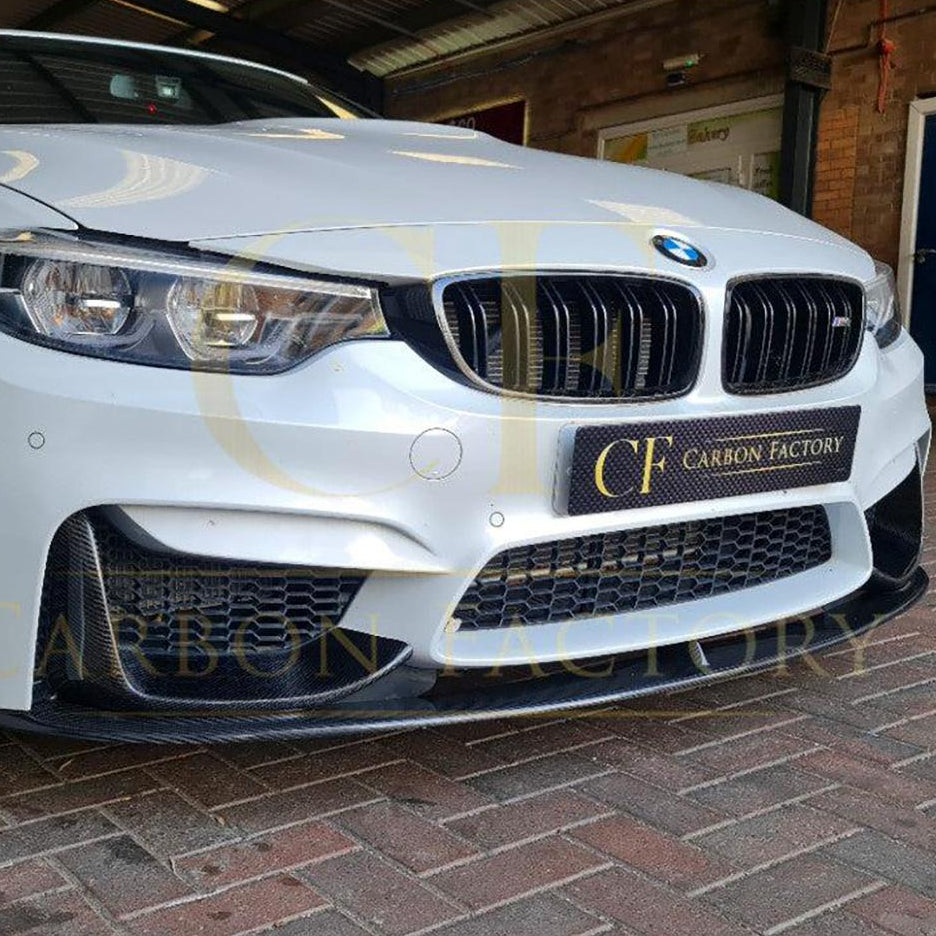 BMW F80 M3 F82 F83 M4 3-Piece MP Style Carbon Fibre Front Splitter
