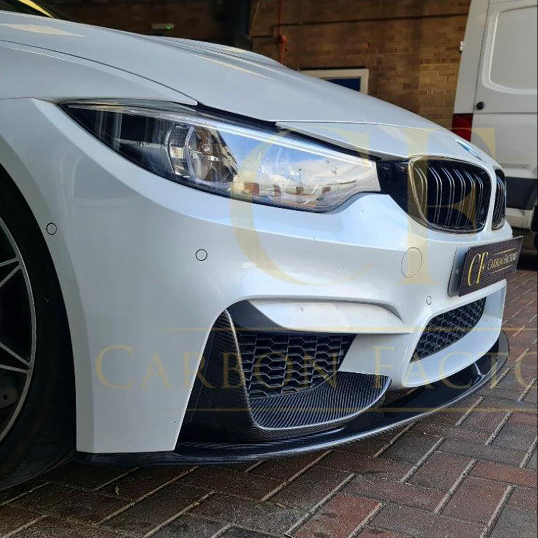 BMW F80 M3 F82 F83 M4 3-Piece MP Style Carbon Fibre Front Splitter