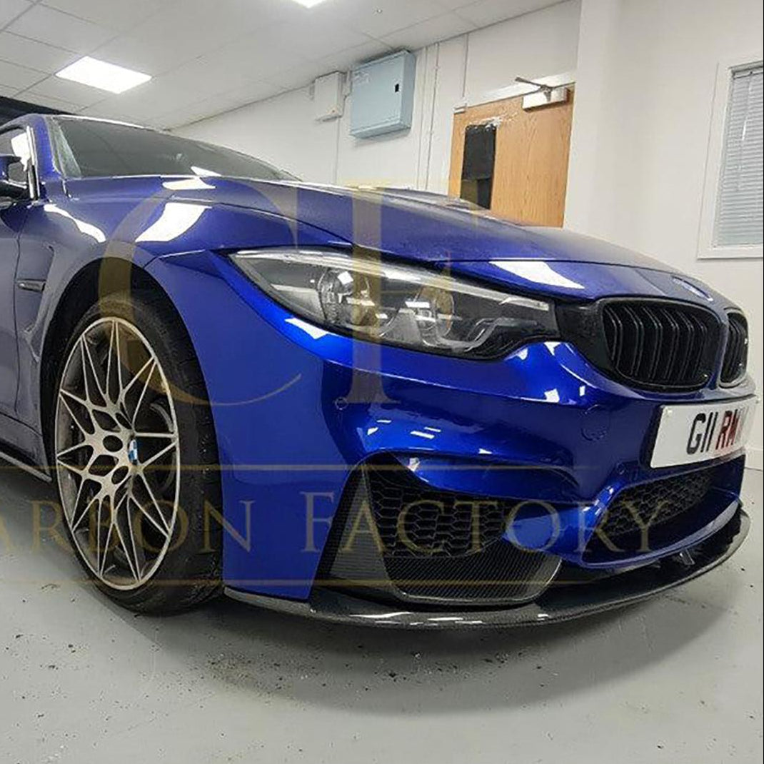 BMW F80 M3 F82 F83 M4 3-Piece MP Style Carbon Fibre Front Splitter