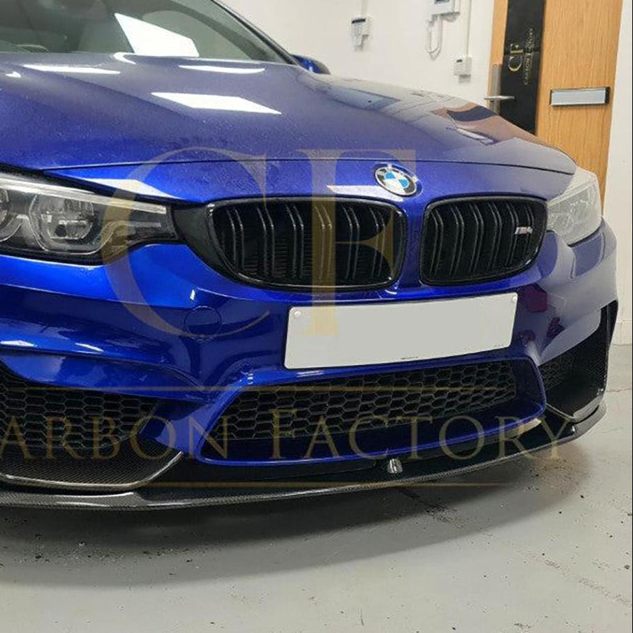 BMW F80 M3 F82 F83 M4 3-Piece MP Style Carbon Fibre Front Splitter