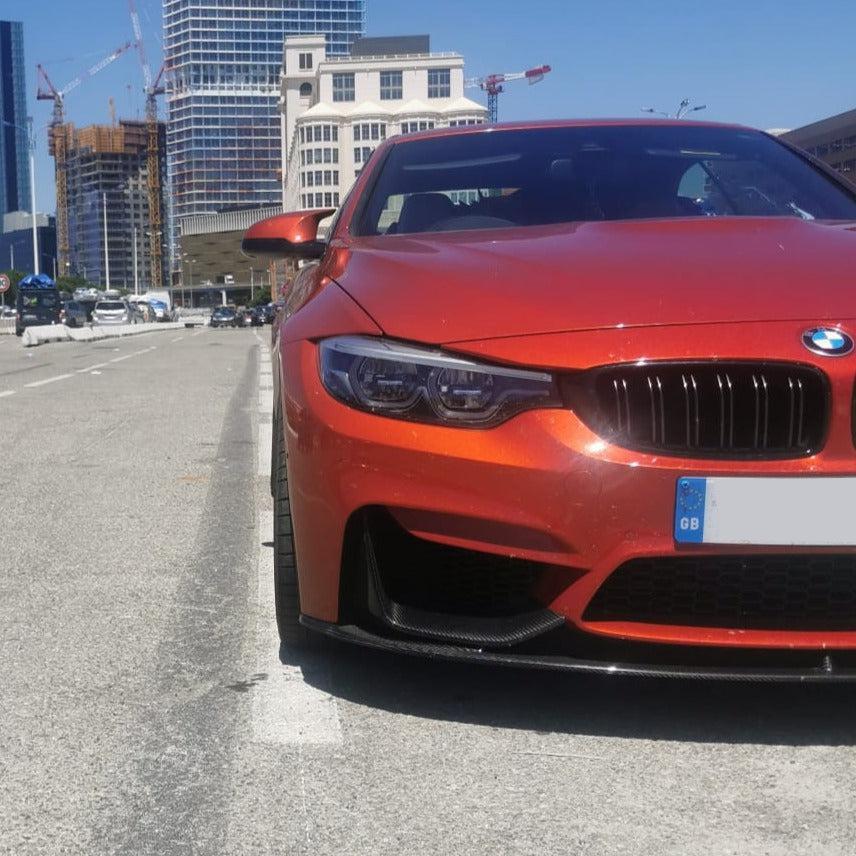 BMW F80 M3 F82 F83 M4 3-Piece MP Style Carbon Fibre Front Splitter