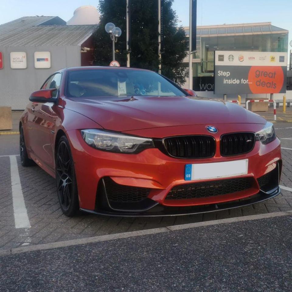 BMW F80 M3 F82 F83 M4 3-Piece MP Style Carbon Fibre Front Splitter