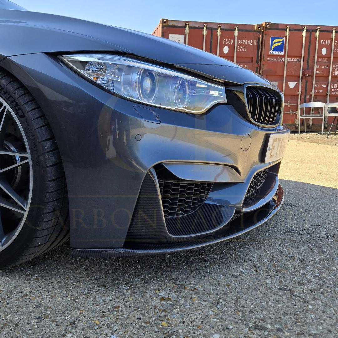 BMW F80 M3 F82 F83 M4 3-Piece MP Style Carbon Fibre Front Splitter