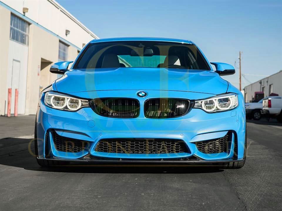 F80 F82 F83 Carbon Fibre Front Splitter CuzRace-CFSP-F80-01